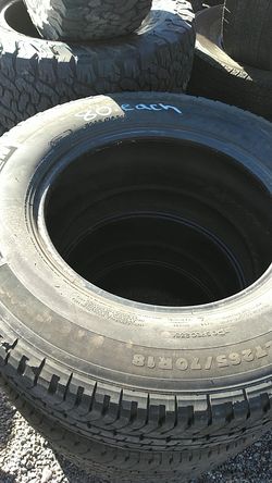 LT 265/70 R16 Michelin tires