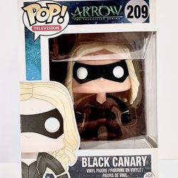 Funko pop Arrow Black Canary #209 vinyl figure