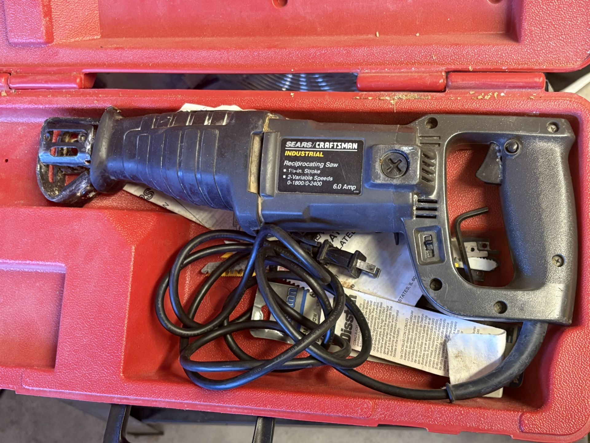 Sears Craftsman Reciprocating Saw
