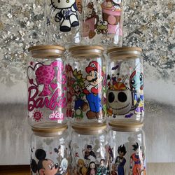 16oz Glass Cup