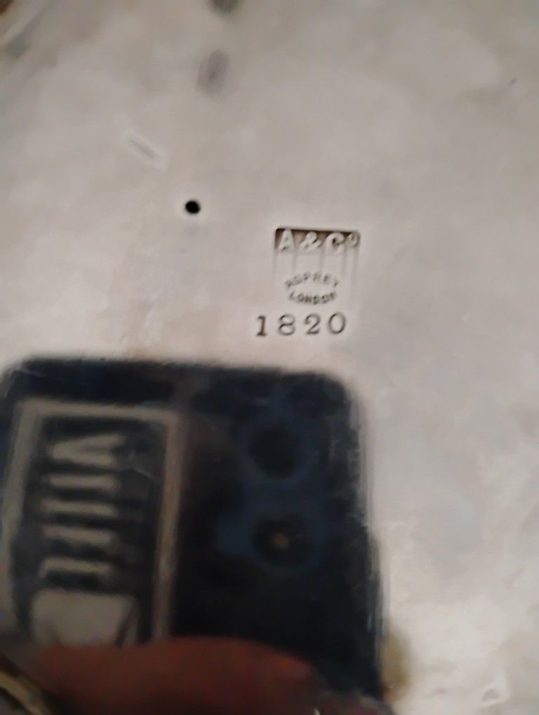 English Tea Pot Hallmarked A and C ASPREY LONDON 1820