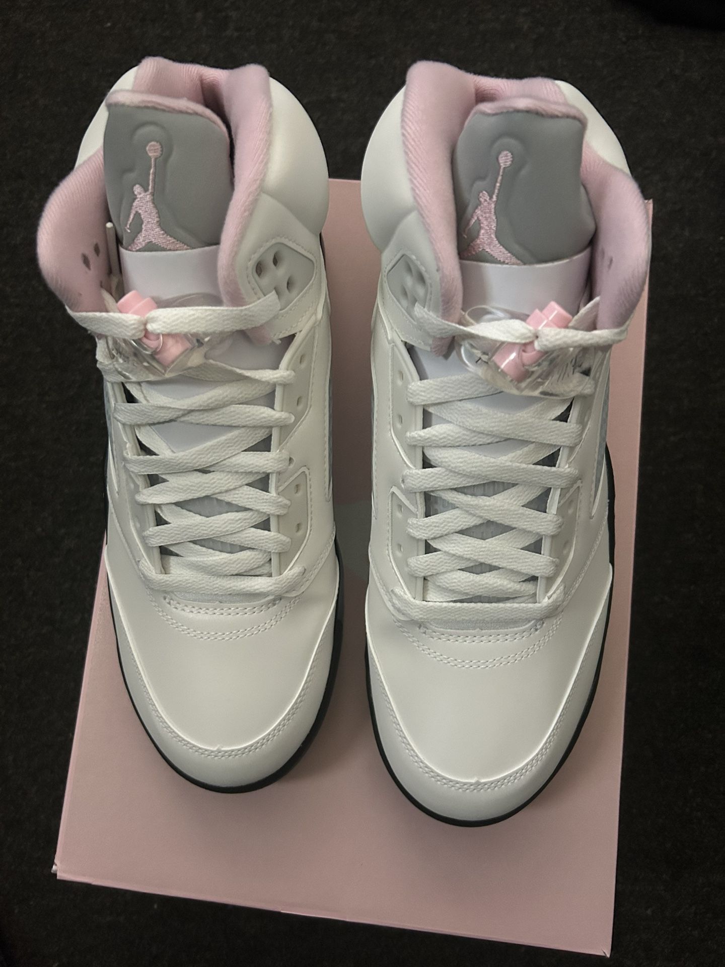MENS AIR JORDAN 5 RETRO OG 35TH ANNIVERSARY (MEDIUM SOFT PINK