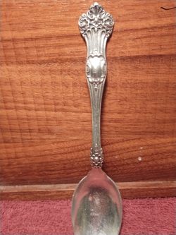Sterling Silver, Alvin teaspoon