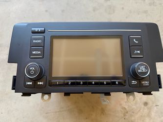 2018 Civic Stereo