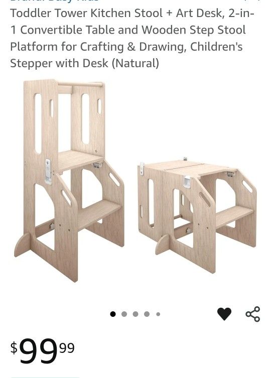 Toddler Tower Kitchen Stool 