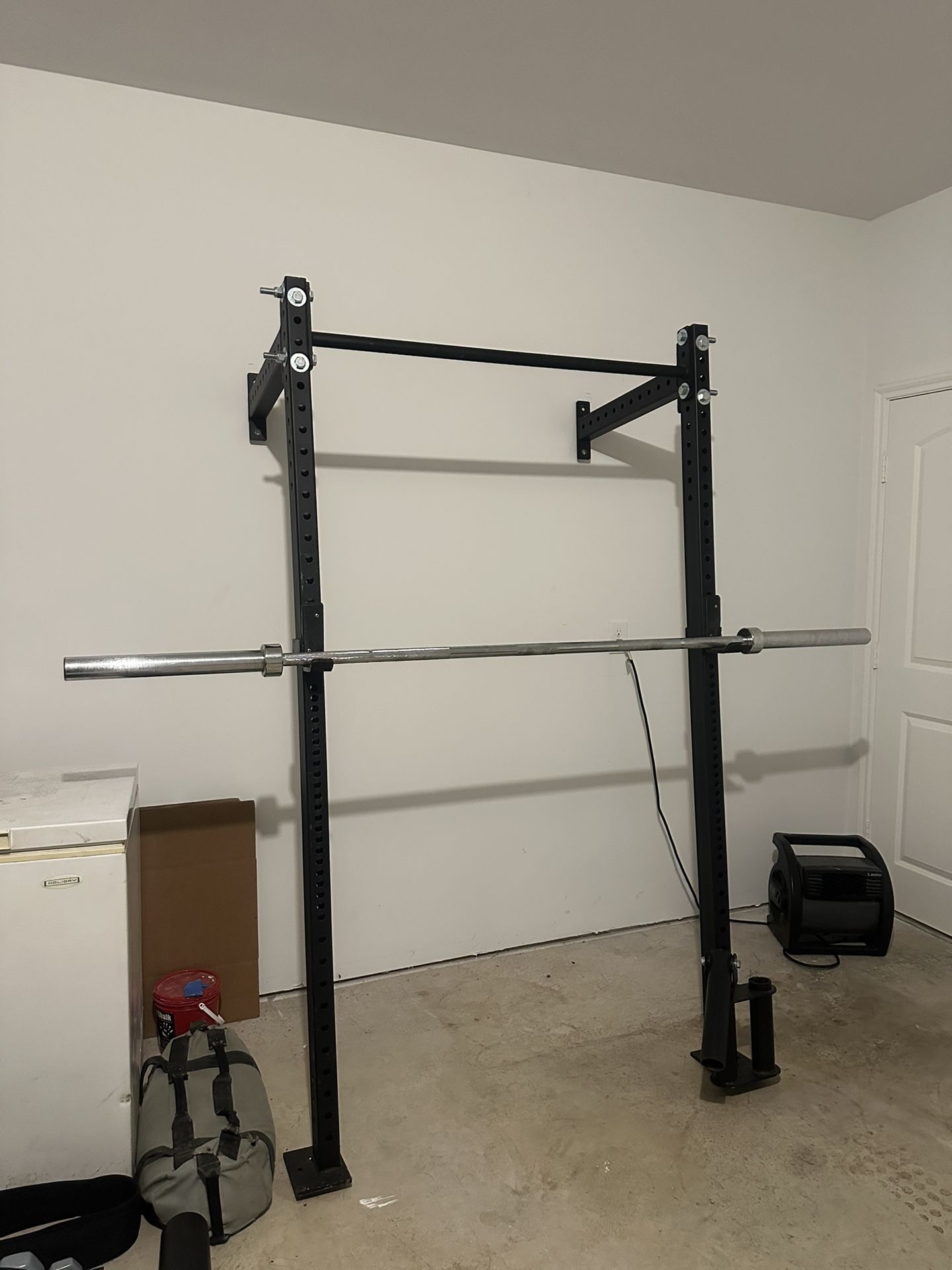 Wall Mounted Squat Rack (attachments separate)
