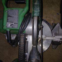 Metabo HPT C10FCG 10-inch compound miter saw.