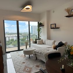 Sectional hypoallergenic couch