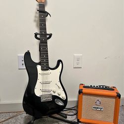 Electric Guitar and Amp