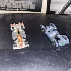 The Star Wars hot wheels Lot