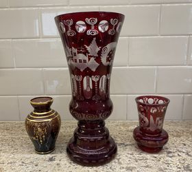 Exquisite Venetian Glass Vases