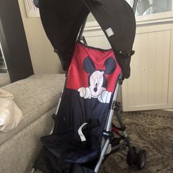 Mickey Mouse Folding Stroller (umbrella Portable)
