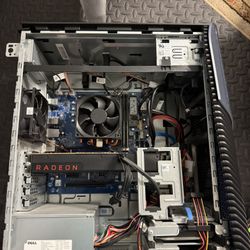 Dell Inspiron Gaming PC Desktop AMD Ryzen 7 2700 Processor, 16GB DRAM, 1TB HDD, AMD Radeon RX 580 4GB GDDR5 Graphics Card, Windows 10 64-bit, Blue LED