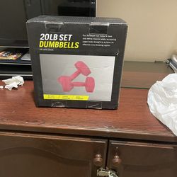A Pair Brand New 10 Lbs Dumbells