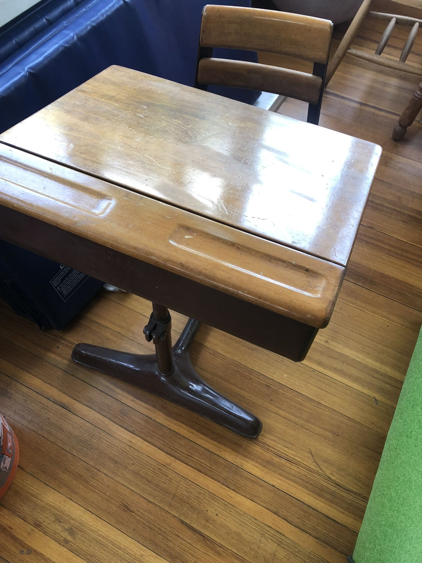 Antique School Desk