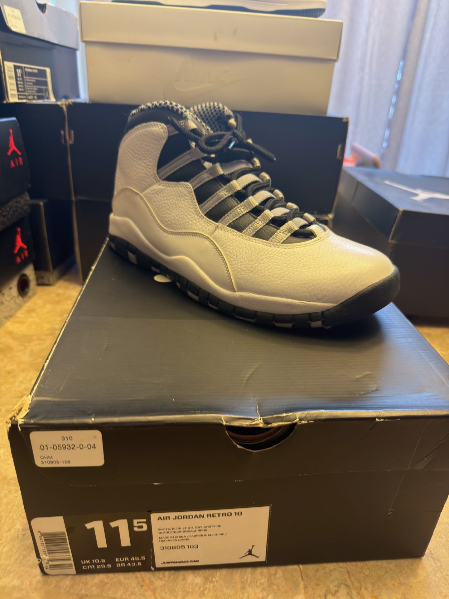 Jordan Air Retro 10 Steel 2013