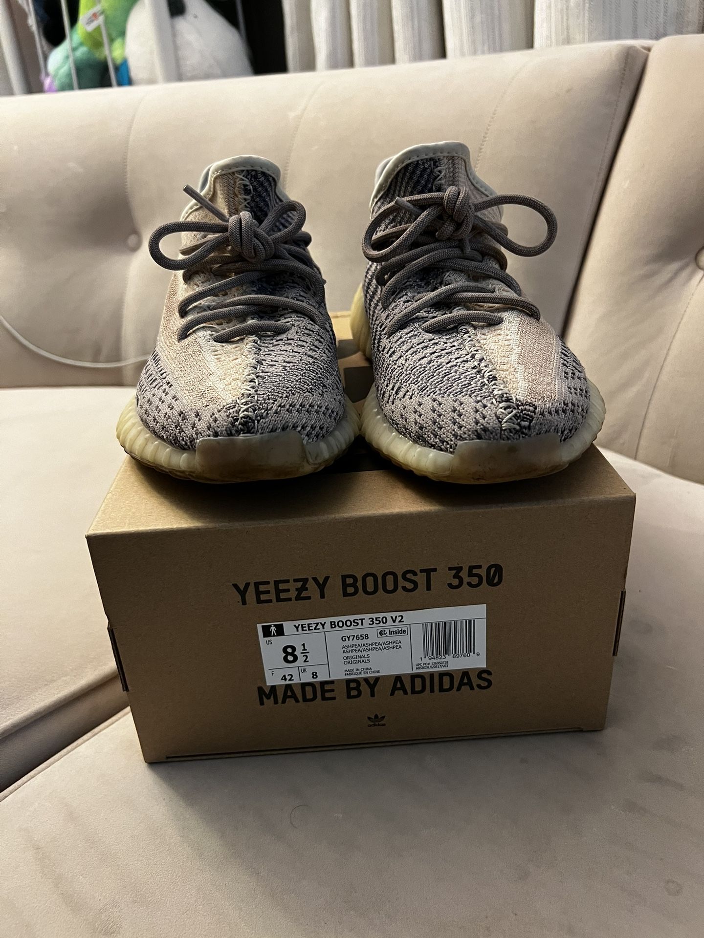 Used Tan Size 8.5 Yeezy Shoes Ashpea