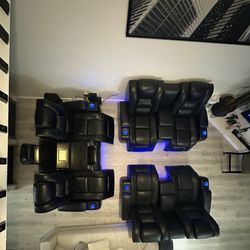 3 Sillones Reclinables Eléctricos 