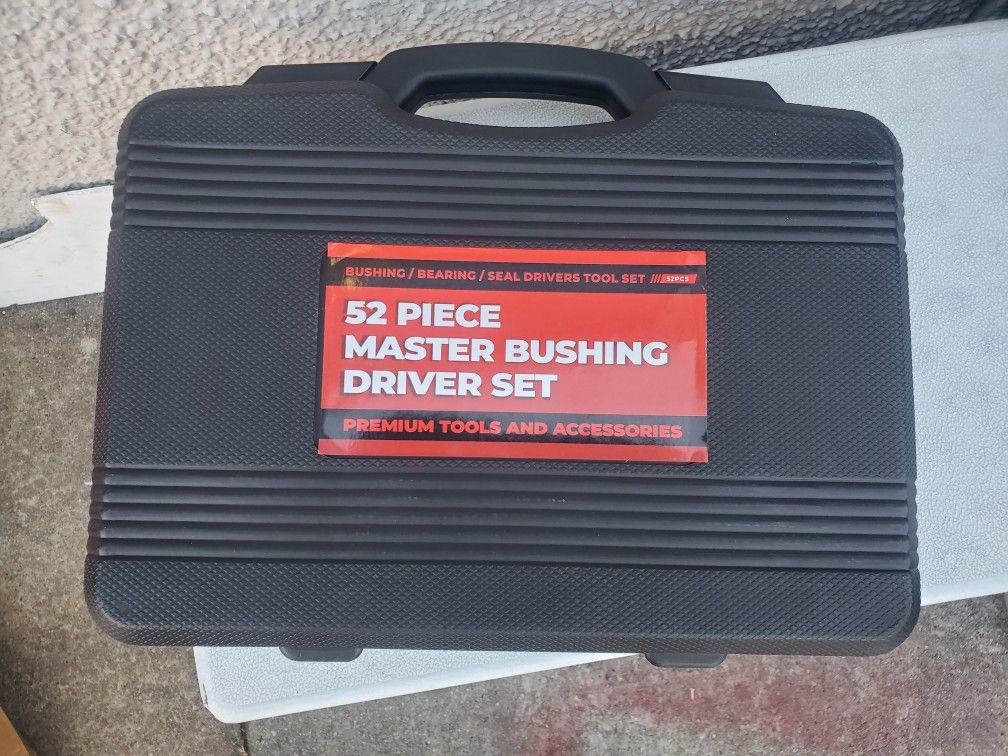 52 Piece Master Bushing Driver Set
