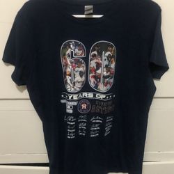 Houston Astros Mens Size Large Tshirt 