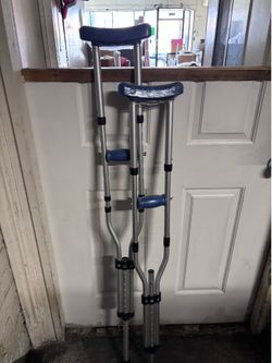 Brand new crutches