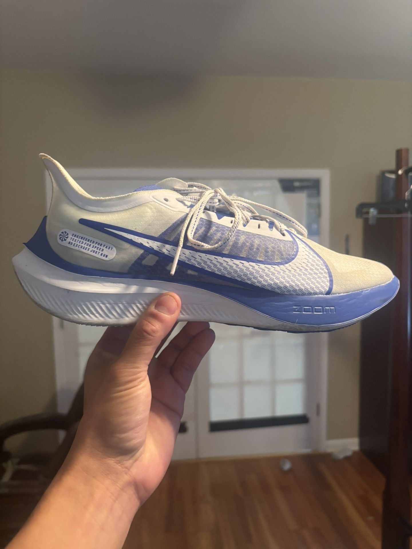 Nike Zoom Gravity White Blue Size 10.5