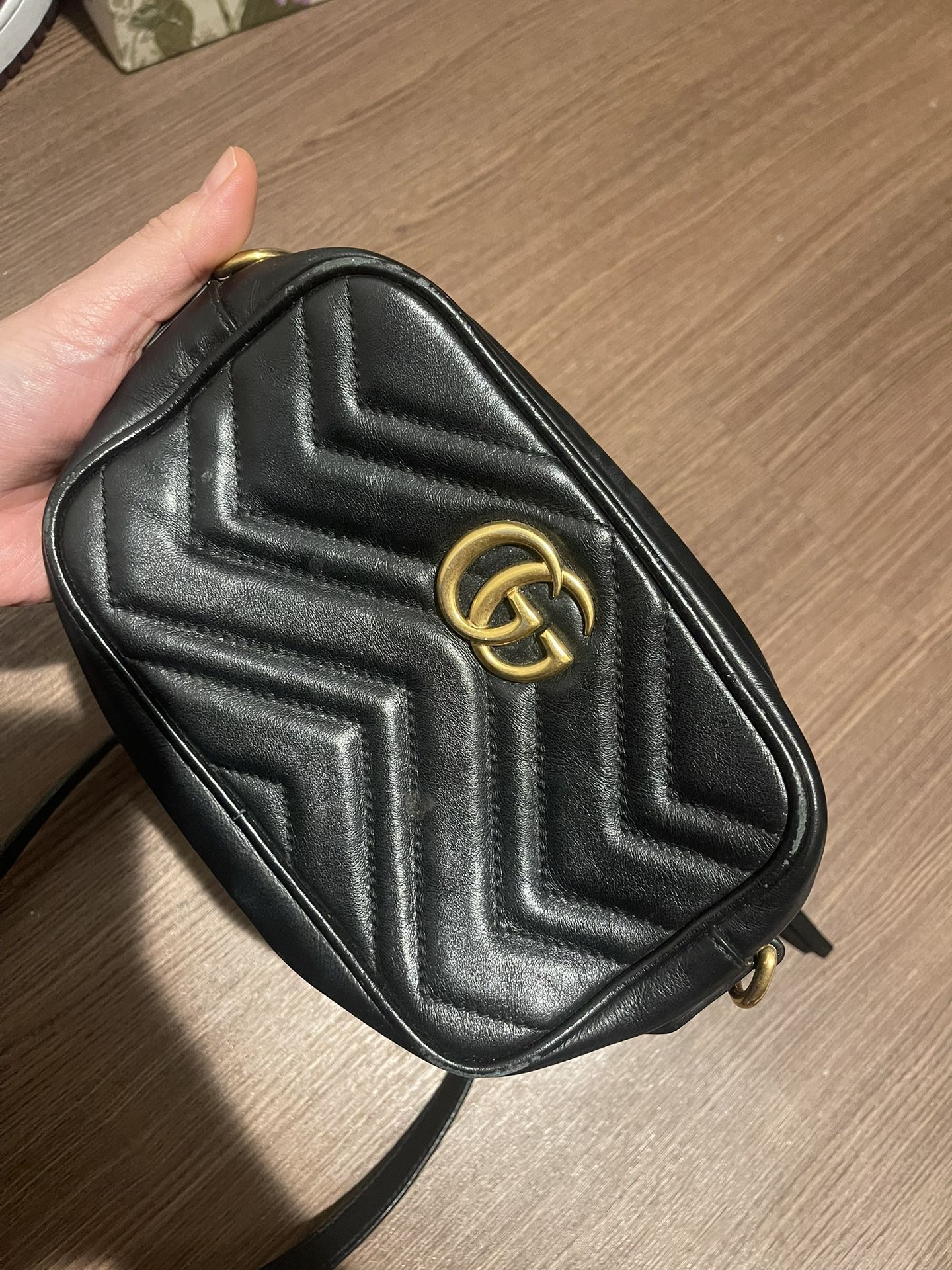 Gucci Mini Gg Chain Shoulder Bag