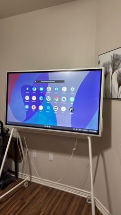 55” Vibe Board S1 with the official rolling Vibe Stand