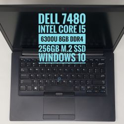 Windows 10 Dell Latitude 7480 Notebook