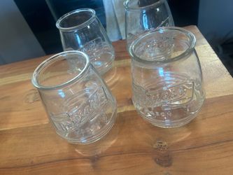 Vintage mason glasses