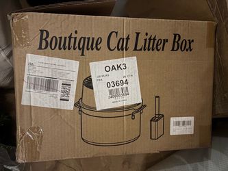 Boutique Cat Litter Box