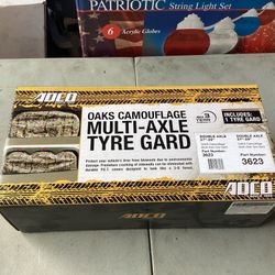 Adco OaksCamouflage  Multi Axel Tyre Guard 3623  Axel Tires Shade Cover Double