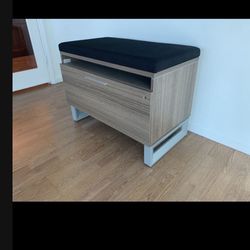 File Cabinet With Cushion SEAT