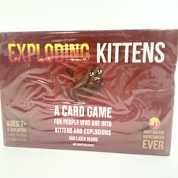 Exploding Kittens Card Game Original Edition Brand New Sealed