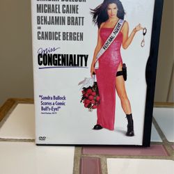 Miss Congeniality 1 & 2 DVDs