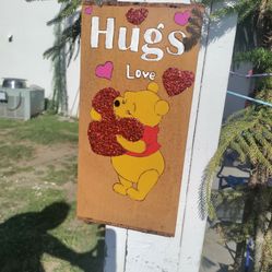 Wood Sign Winnie Pooh
