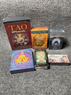 Lot of 6 New Sealed Tarot Oracle Decks -Lot A