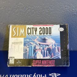 Sim City 2000 SNES