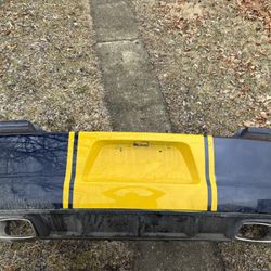 14 Dodge Charger Rear Bumper Complete (with Sensors)