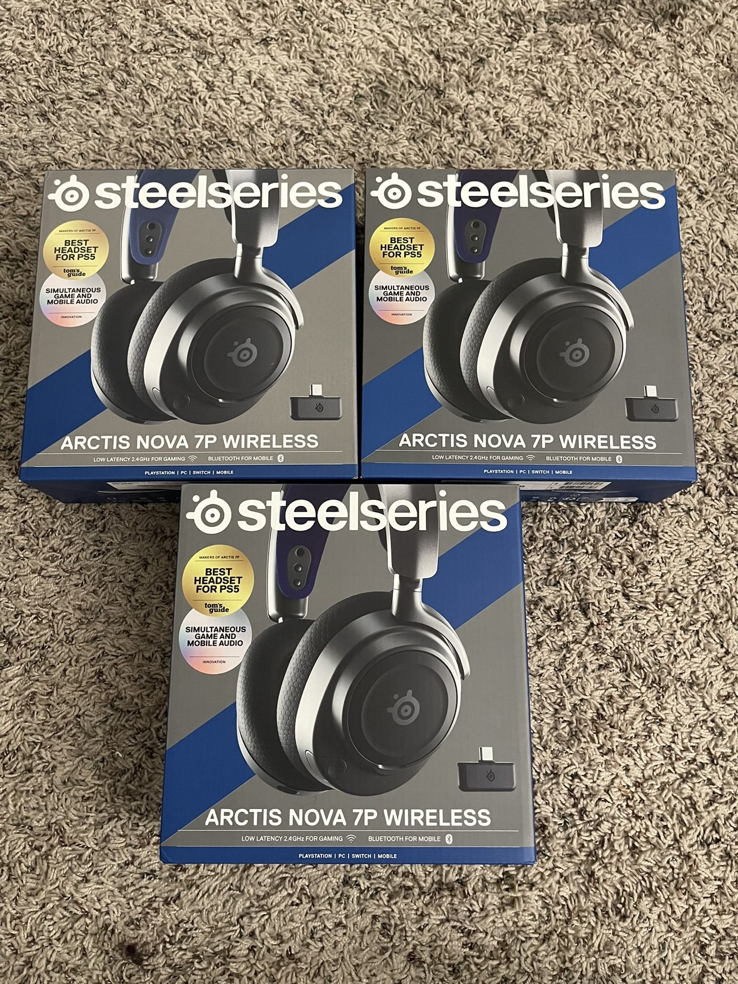 SteelSeries Arctis Nova 7 Wireless Gaming Headset for PlayStation 5