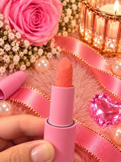 JSC Bright Coral lipstick