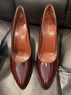 Coach Genuine Brushed Calf Leather Size 7.5