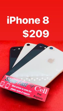 📲📲📲iPhone 8 64Gb factory unlocked with warranty