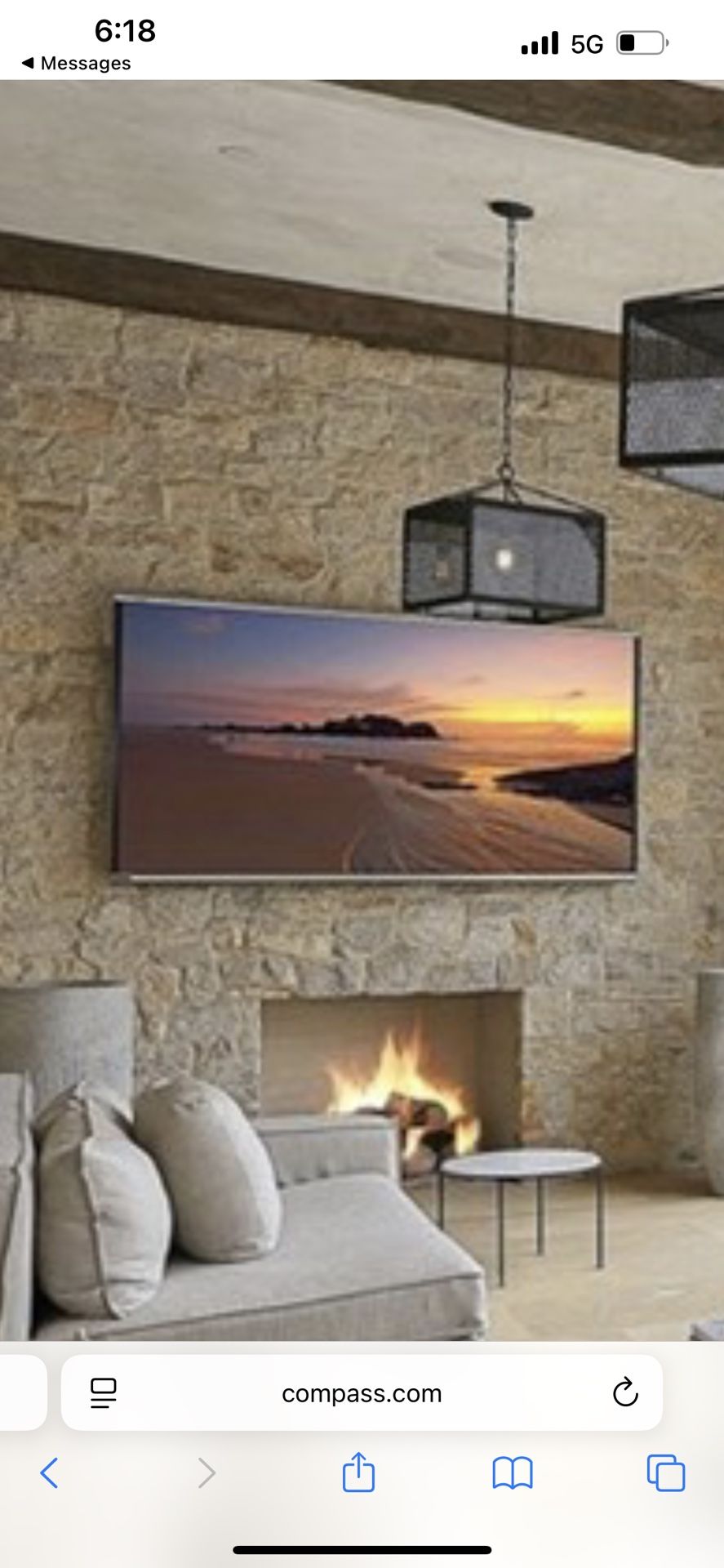 TV/ 80” Sharp TV