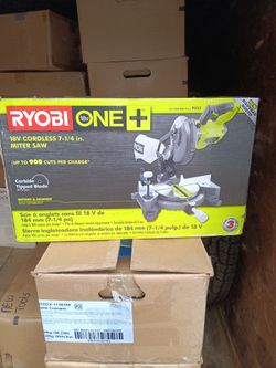 Ryobi mitter saw Cordless