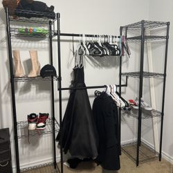 Wire Closet Rack Organizer 