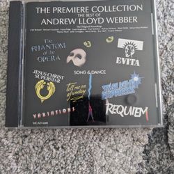 The Premiere Collection: The Best Of Andrew Lloyd Webber CD & Case