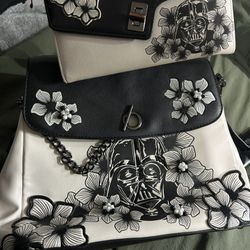 Dark Vader purse with matching wallet