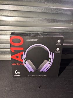 🎮 Logitech Astro A10 Gaming Headset Gen 2 – Lilac/Purple