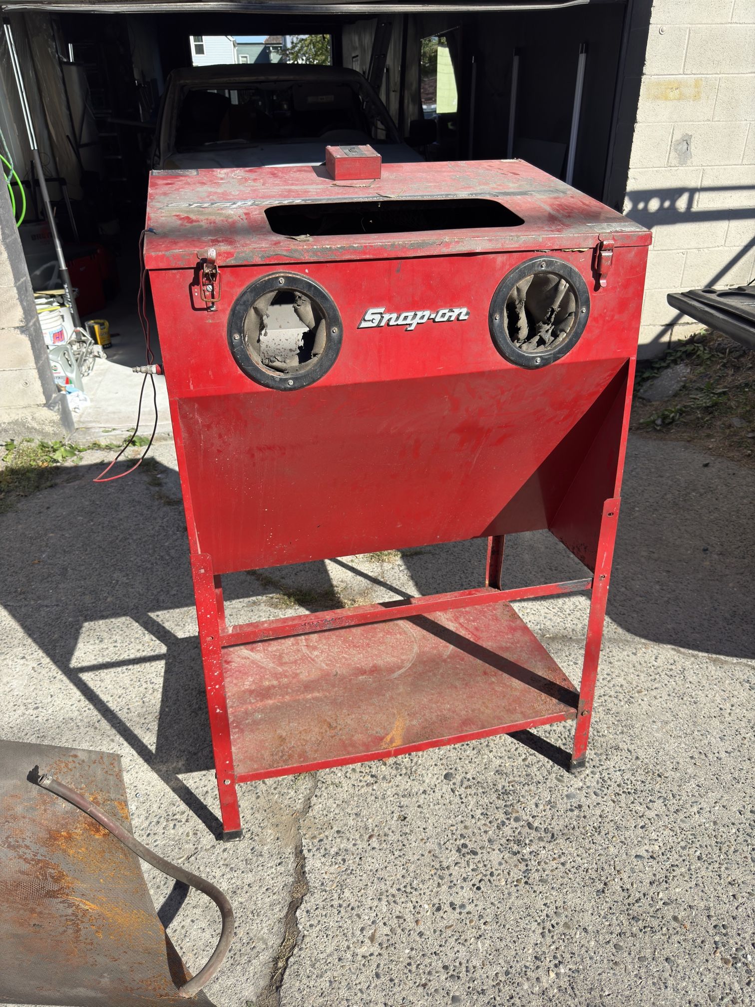 Snap On Sand Blaster Cabinet